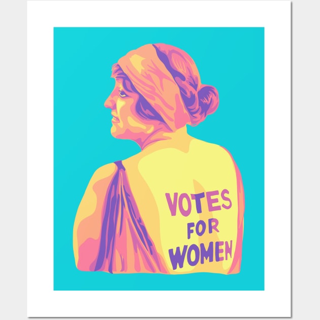 Votes For Women Wall Art by Slightly Unhinged